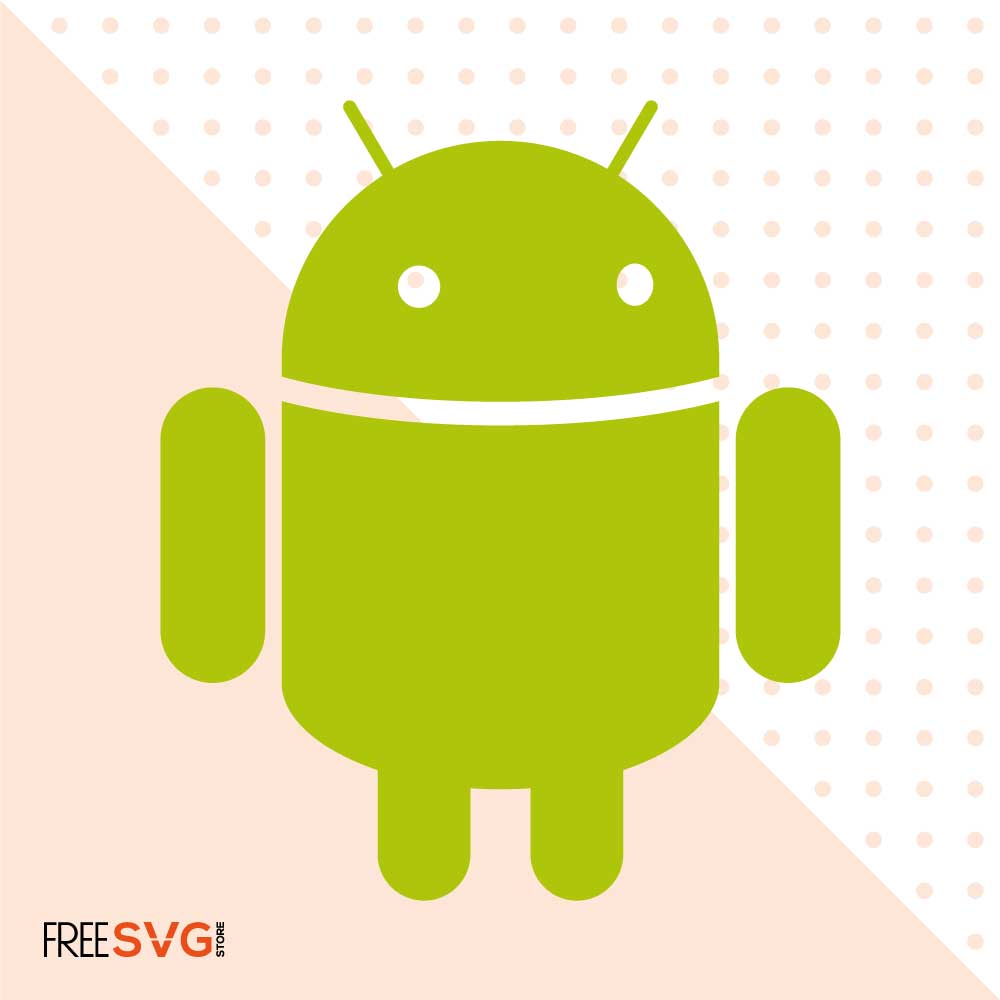 Android Icon SVG Cut File, Android Logo Vector