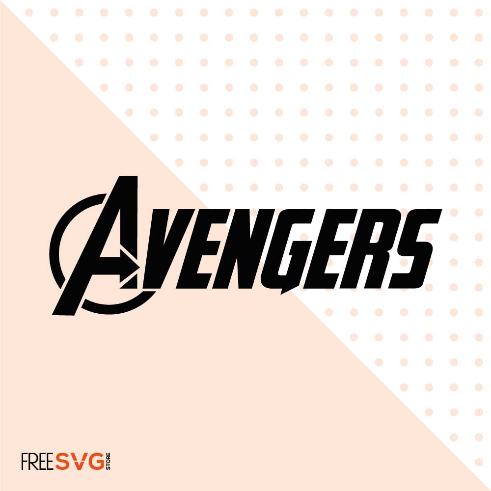 Avengers Logo SVG Cut File, Avengers Logo Vector