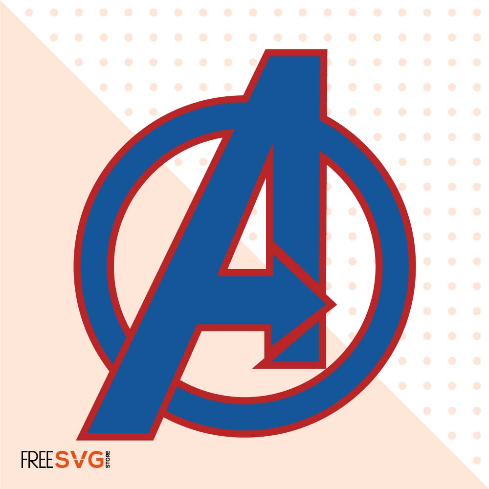 Avengers Logo Vector, Avengers Logo SVG Cut File