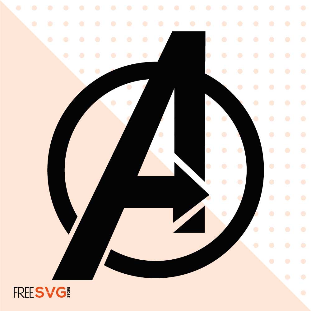 Avengers Logo SVG Cut File, Avengers Logo Vector