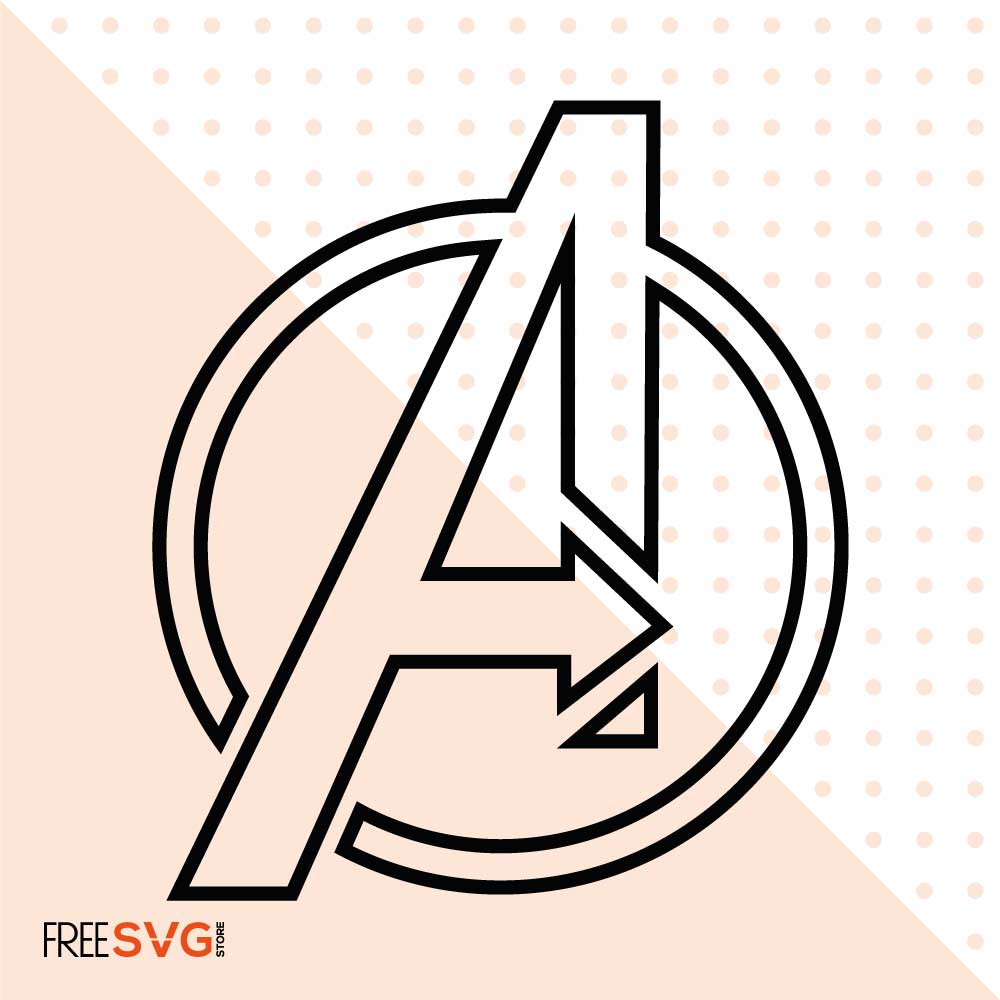 Avengers Logo SVG File, Avengers Logo Vector