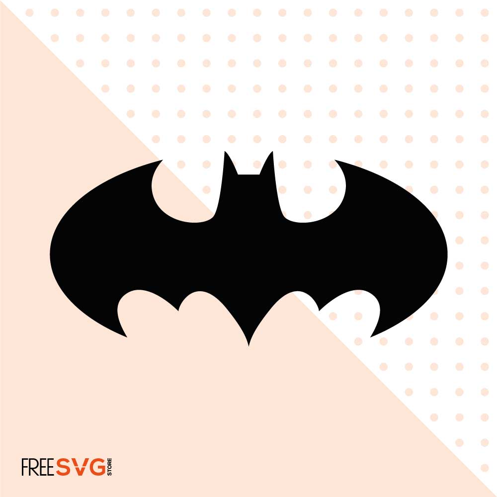 Batman SVG Cut File, Batman Logo Vector
