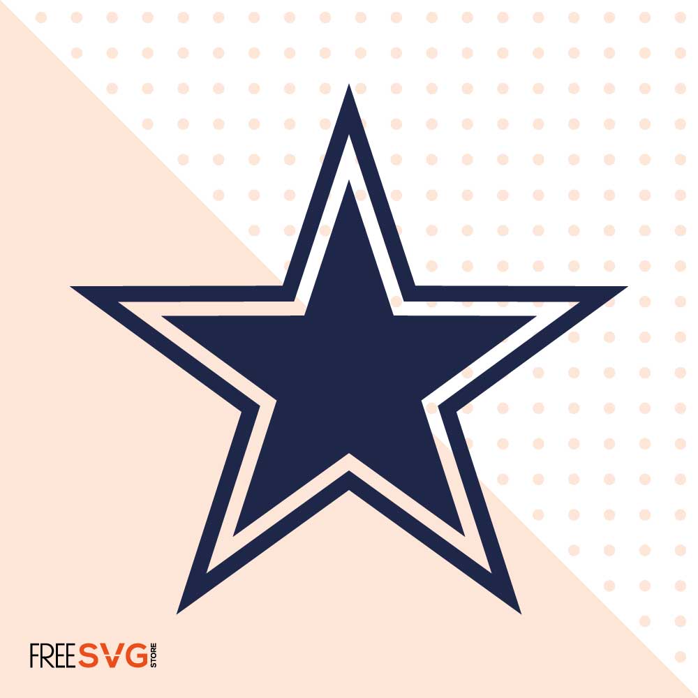 Dallas Cowboy Shield Logo SVG, Dallas Cowboy Vector