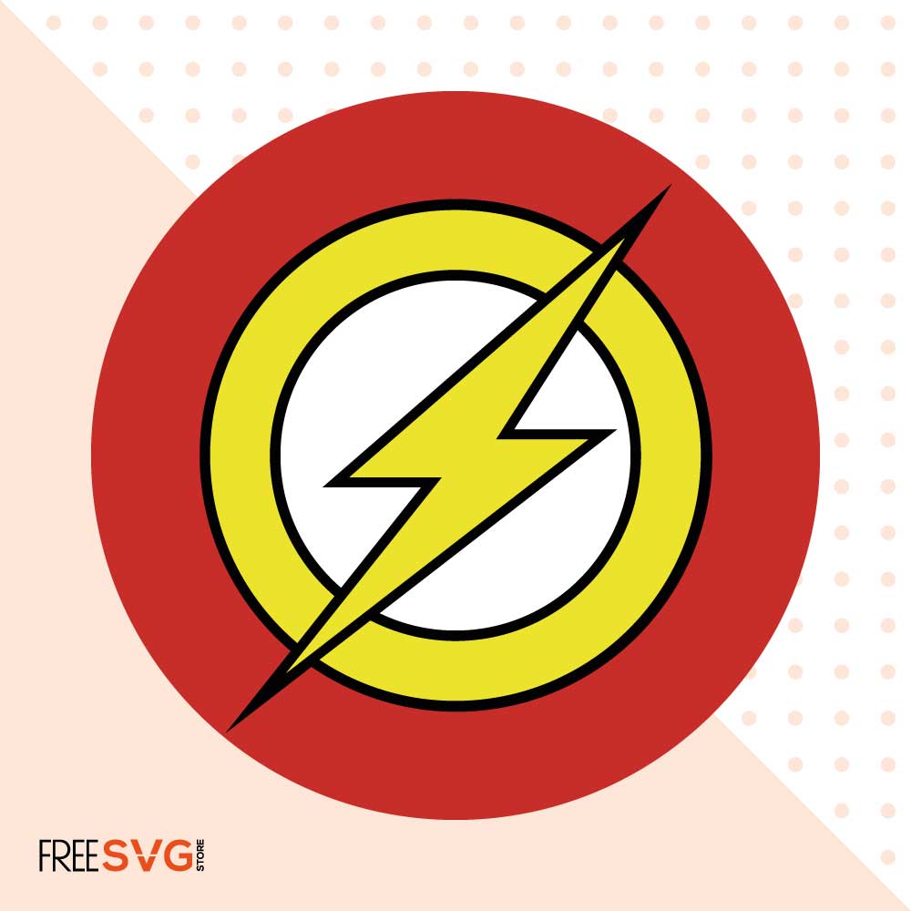 Flash Logo Vector, Flash Icon SVG Cut File