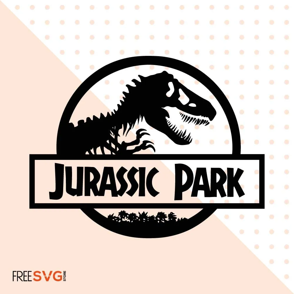 Jurassic Park Vector Design-Jurassic Park SVG