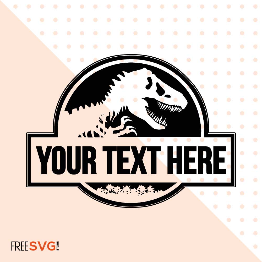 Jurassic Park Logo Vector And Park SVG Cut File