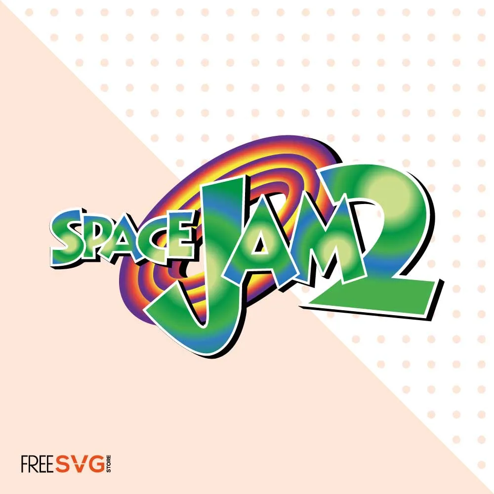 Space Jam 2 SVG Cut File Logo Clipart