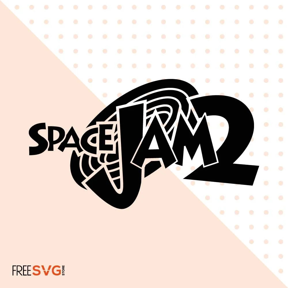 Space Jam 2 SVG Cut File Logo Silhouette